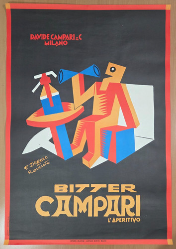 Poster manifesto campari - poster,