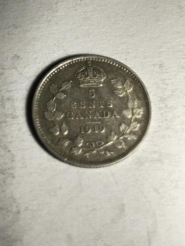 Moneta canada centesimi 1919 - moneta, 5