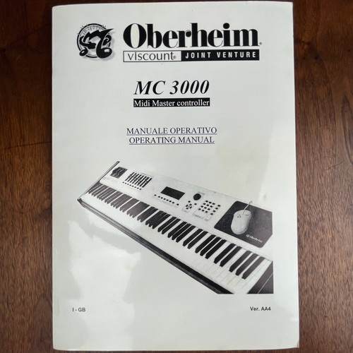 Vintage oberheim 3000 midi - mc,