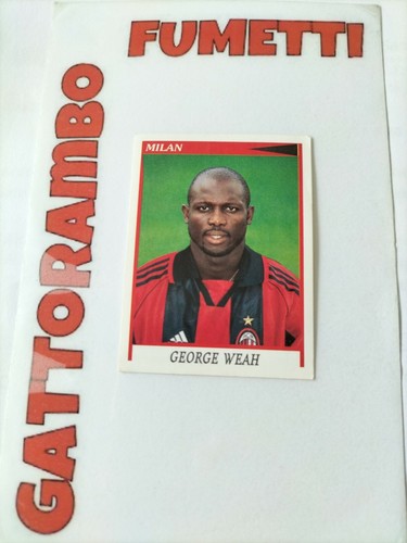 Figurine calciatori 205 weah - n.205,