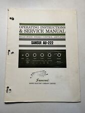 Sansui AU-222 Amplificatore di