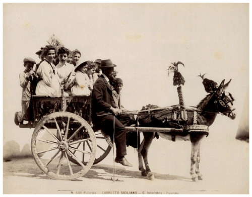 Italie palermo carretto - palermo,,