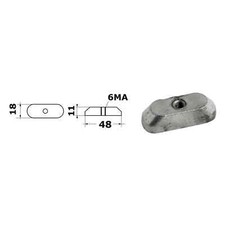 Anodo piastrina Suzuki 9,9/15