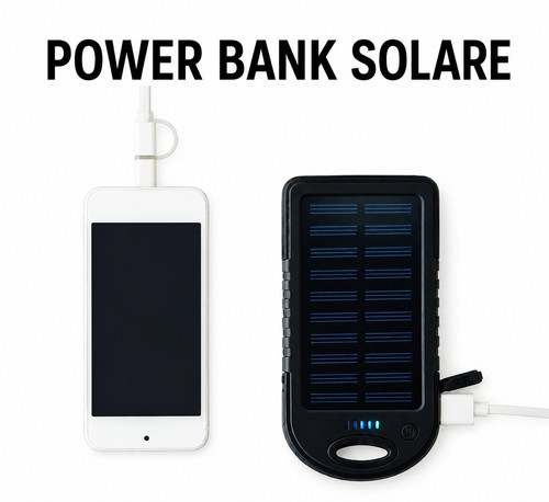 Power bank solare portatile - bank,