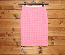 Gonna FENDI FZQ510 tg. 40 Usato (Sa2016) Rosa Vintage Donna a Tubino