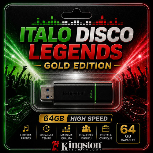 Italo disco legends gold - legends, usb
