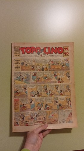 Rarissimo topolino giornale - topolino,