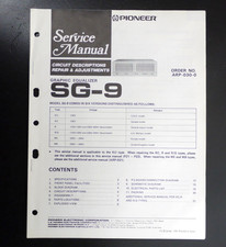Originale PIONEER SG-9 Graphic