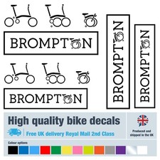 Brompton etichette