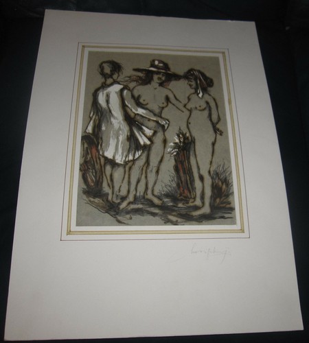 Tre donne pittore ungherese - donne,