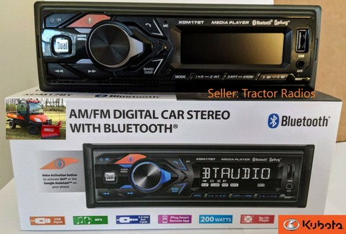Kubota radio usb aux - kubota, am