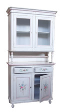 Credenza vetrina napoletana - credenza,