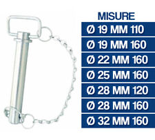 SPINOTTO SPINA DI ATTACCO GANCIO TRAINO TRATTORE RIMORCHIO VARIE MISURE 20079V