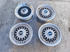 BBS RS 033 3pz 15" 4x100 Et34 6.5J Golf Mk1 2 3 Bmw E21 E30 No Rs 001 003