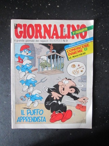 Giornalino 1984 puffi linda - 9,