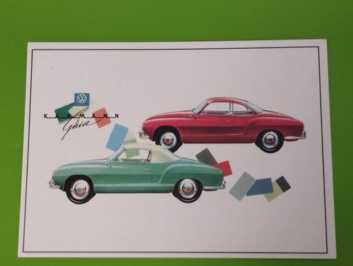 Cartolina epoca karmann - cartolina, d'epoca