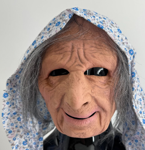 Maschera divertente nonna