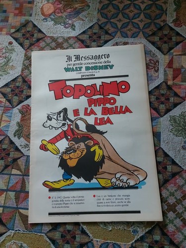 Disney allegato messaggero - disney,