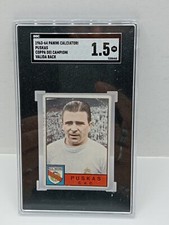 1963-64 Panini Calciatori Puskas Real Madrid Hungary Valida   SGC 1.5
