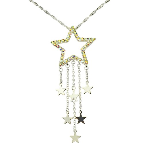 Collana con stelle danzanti - con,