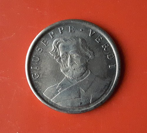 Medaglia giuseppe verdi teatro - medaglia,