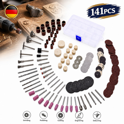 Accessori 141pz per dremel - 141pz,
