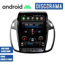 AUTORADIO ANDROID 4/64GB FORD KUGA E C-MAX 2013-2018 STEREO AUTO STILE TESLA