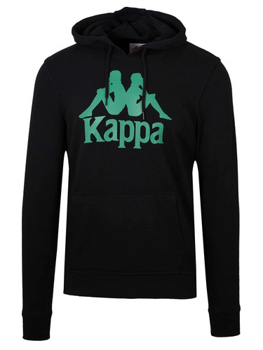 Felpa con cappuccio uomo kappa - cappuccio,