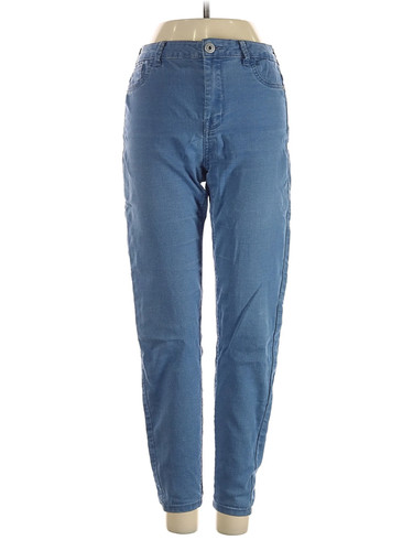 Bershka women blue jeans - bershka,