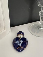 Antique Heart Shaped Blue