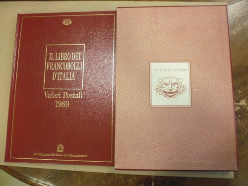 1989 libro dei - dei, francobolli