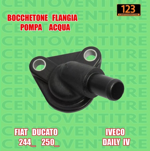 Bocchettone flangia pompa - bocchettone,