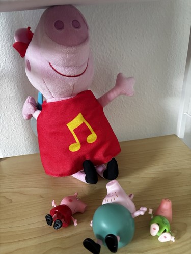 Peppa pig talkative plush - talkative, plush&