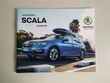 Depliant brochure Skoda Scala - Accessori Originali - 2019