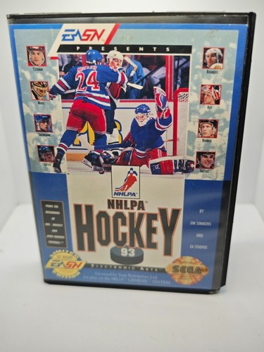 Sega genesis nhlpa hockey - genesis:, 93