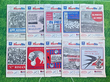 S.S. CAMPOBASSO calcio 10 numeri del Periodico IL ROSSOBLU rivista 1984 - 1987