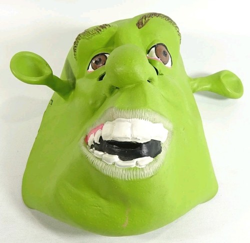 Maschera gomma shrek 2 - shrek,