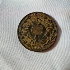  Antico Gettone di Garanzia per Orologi Svizzera W. ROSSKOPF & Co C.M.G