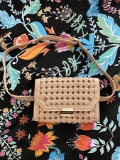 Silvian Heach beige cintura vita/borsa a croce borsa piccola