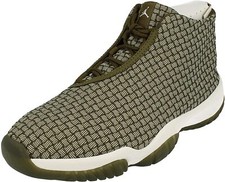 Scarpe da ginnastica originali Nike Air Jordan Future in tessuto verde oliva 656503 305