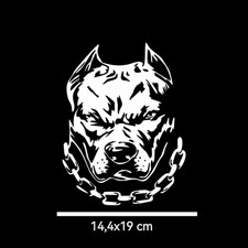 Adesivo auto BULLDOG ARGENTO