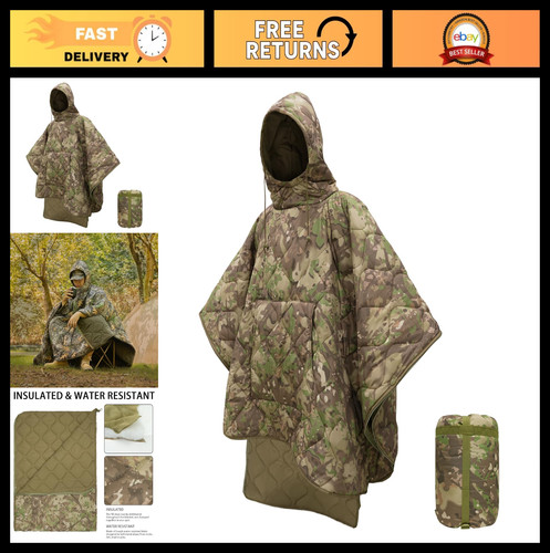 Poncho liner felpa con - poncho,