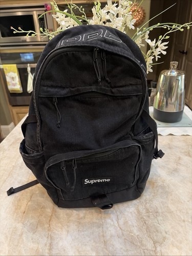 Zaino uomo supreme denim - zaino,