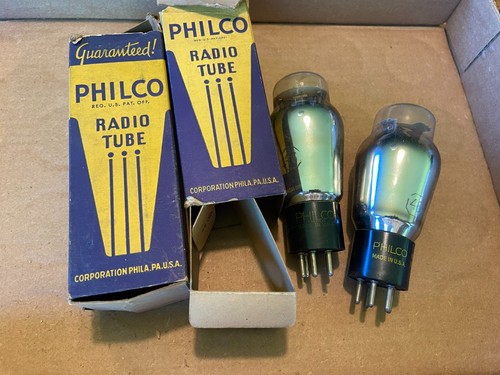 Coppia tubi philco - tubi, tipo