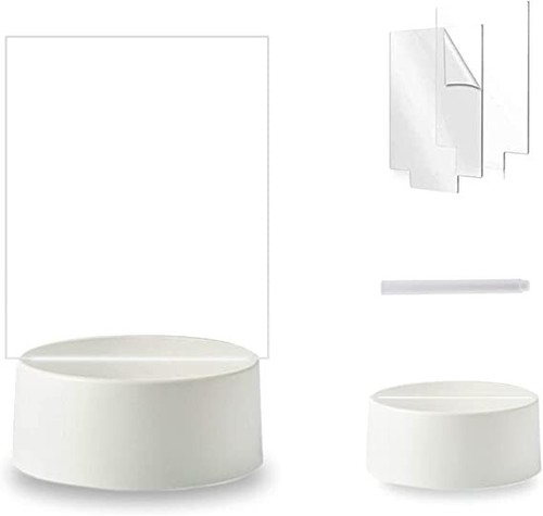 Lavagna led acrilico con - led,