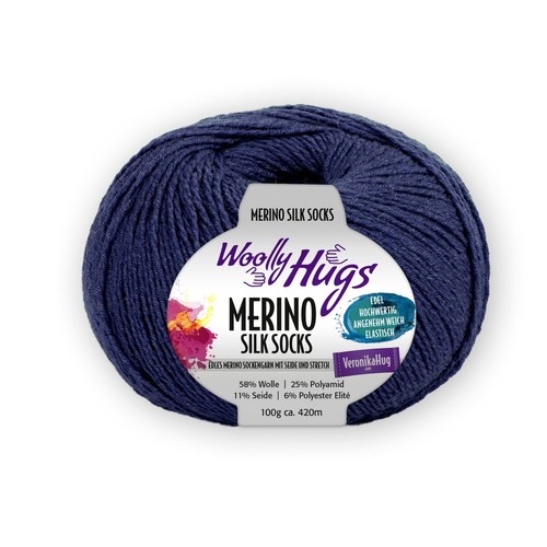 Merino seta calzini - merino, woolly