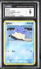 CGC 9 MINT Spheal 2006 EX