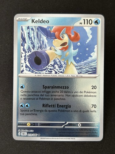 Pokemon keldeo rara - -,