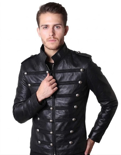 Giacca biker uomo - trendy, fatta