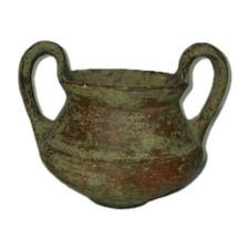 Vaso. Kantaros Riproduzione Antica Arte Etrusca H Cm10